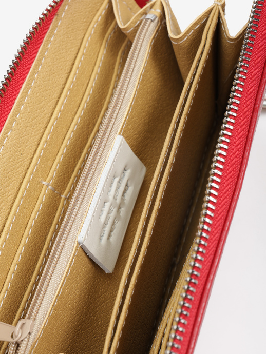 PORTFEL HEGO'S MILANO 100122 MARTELLATO ROSSO