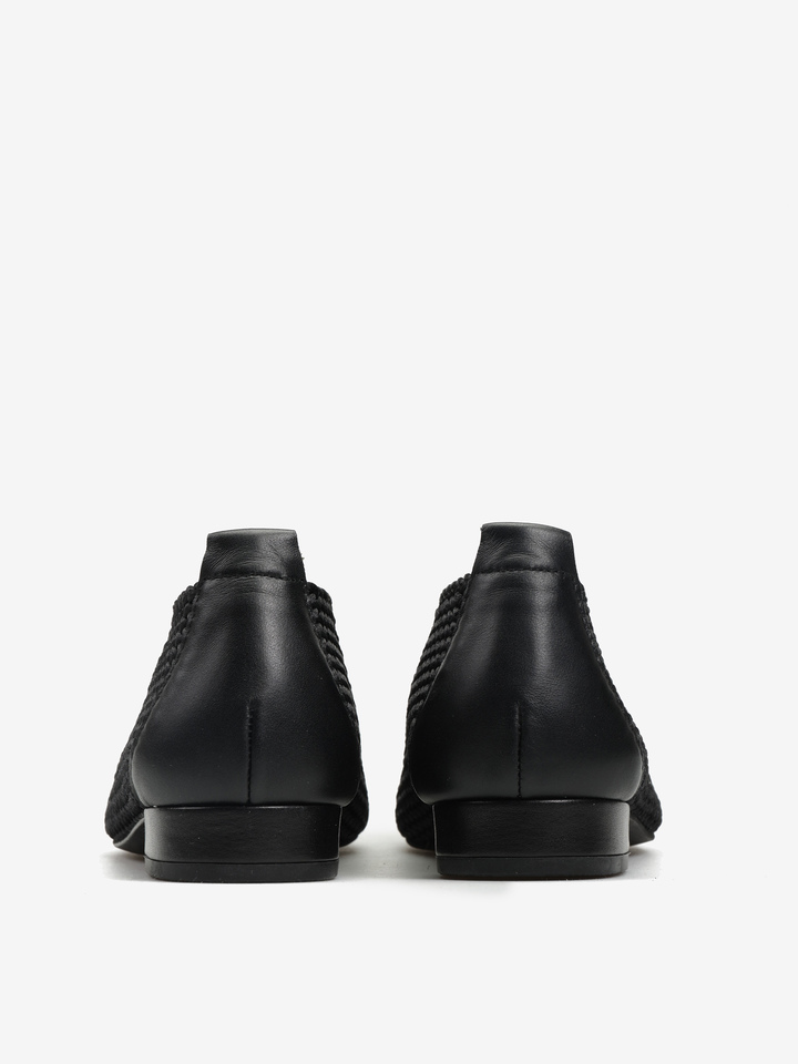 CZARNE BALERINY  HEGO'S MILANO