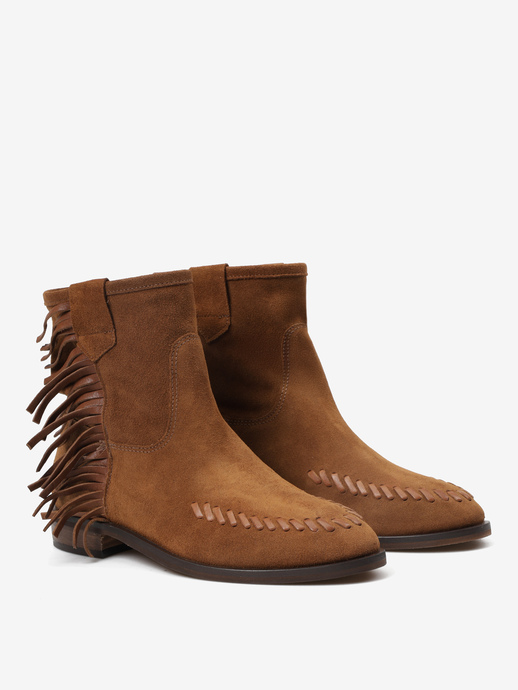 BOTKI HEGO'S MILANO EVA-15 VELOUR WHISKY