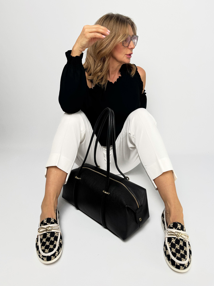 MOKASYNY Z HAFTAMI HEGO'S MILANO