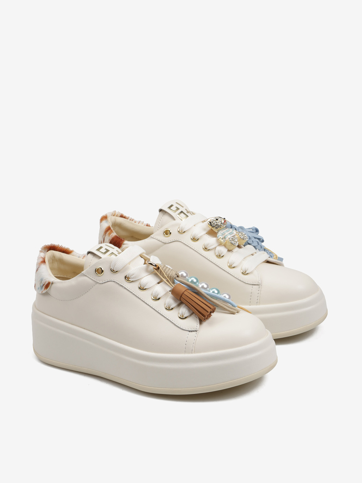 SNEAKERSY GIO+ OLIVA02A COMBI LATTE/MUCCA