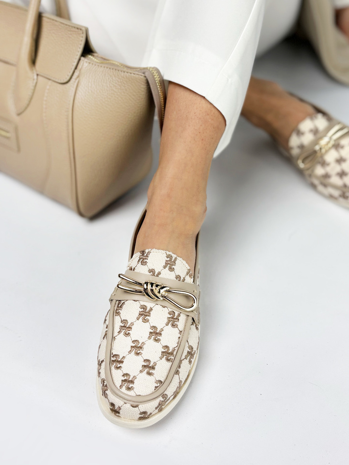 KREMOWE MOKASYNY HEGO'S MILANO