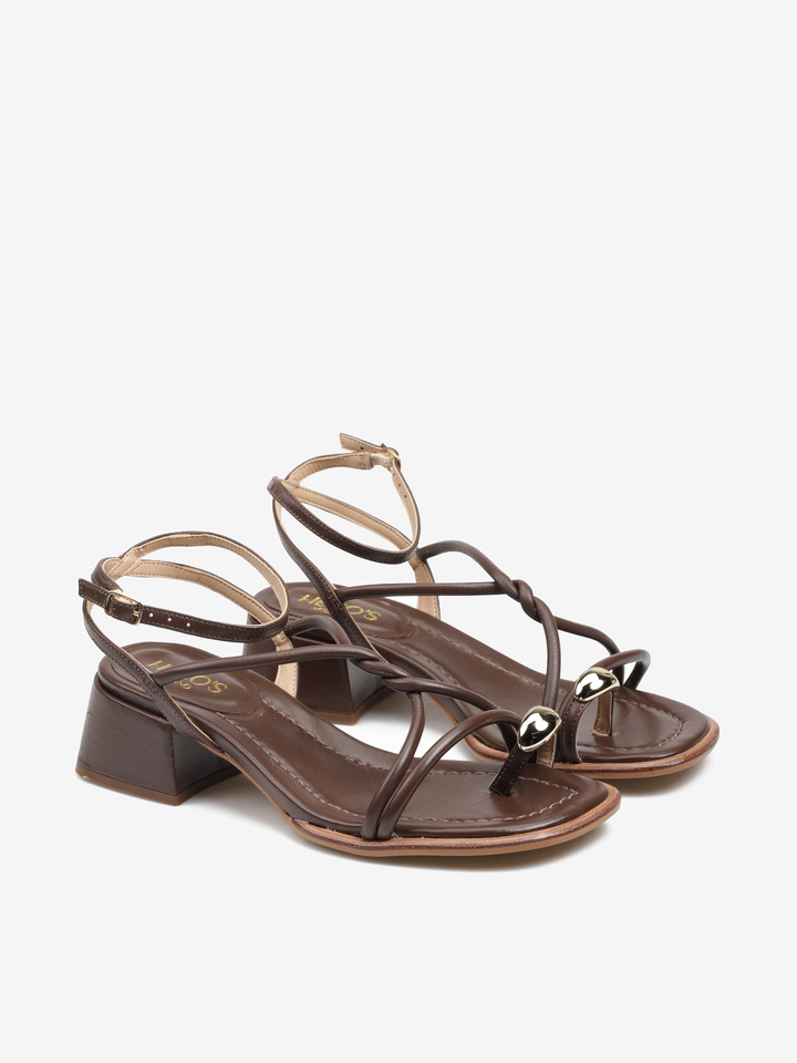 SKÓRZANE SANDAŁY HEGO'S MILANO