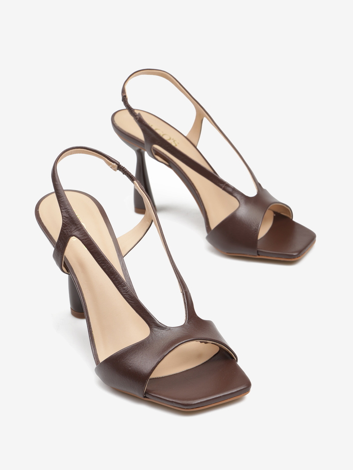 BRĄZOWE SANDAŁY HEGO'S MILANO