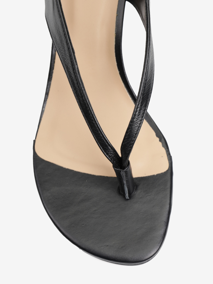 CZARNE SANDAŁY HEGO'S MILANO