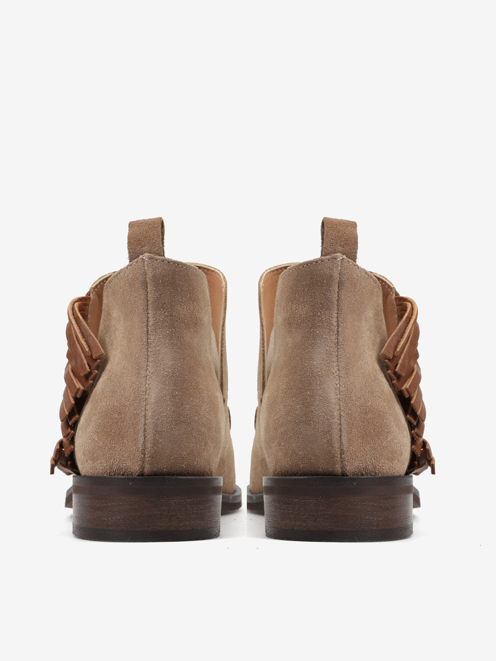 BEŻOWE  BOTKI HEGO'S MILANO