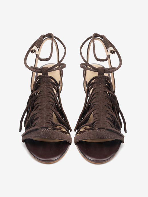 SANDAŁY HEGO'S MILANO 2727-A1 CAMOSCIO EXPRESSO