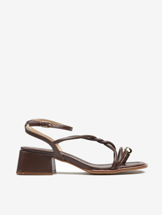 SANDAŁY HEGO'S MILANO 2729-A3 VENETO BROWN