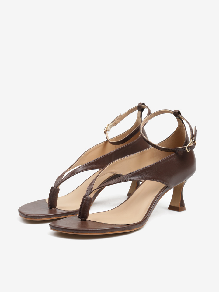 BRĄZOWE SANDAŁY HEGO'S MILANO