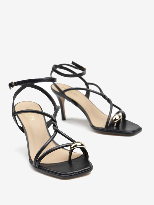 SANDAŁY HEGO'S MILANO 2711-A7 VENETO PRETO