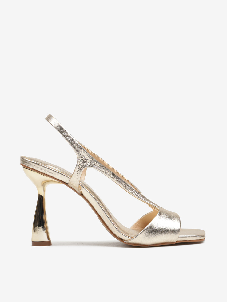 SANDAŁY HEGO'S MILANO 2421-A1 CRISTAL OURO LIGHT