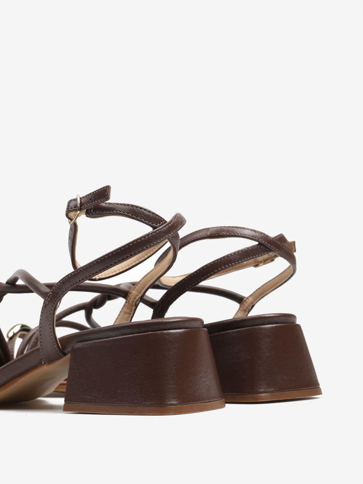 SKÓRZANE SANDAŁY HEGO'S MILANO