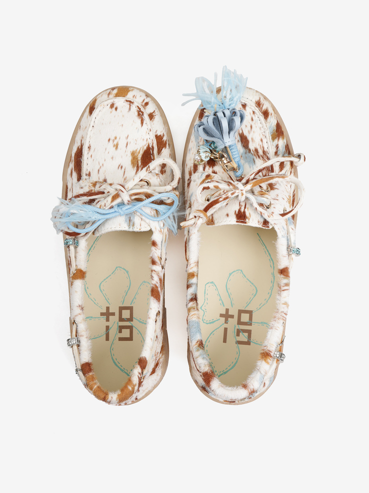 SNEAKERSY GIO+ MOKA10 COMBI CAVALLINO