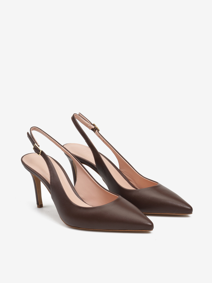 SKÓRZANE SZPILKI HEGO'S MILANO