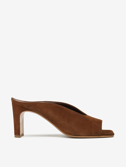 KLAPKI HEGO'S Milano S2754 CAMOSCIO CHOCO