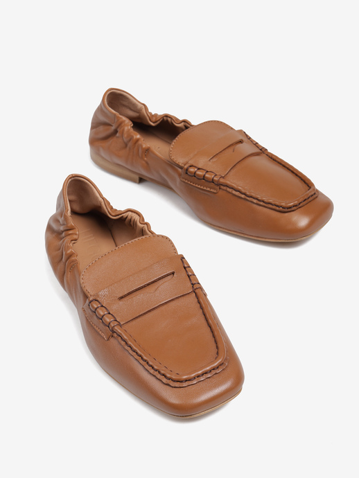 MOKASYNY HEGO'S Milano MB-VIOLET NAPPA CUOIO