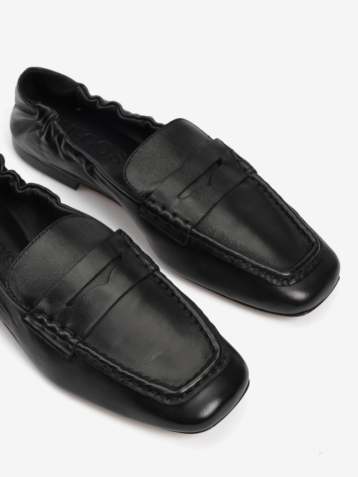 CZARNE MOKASYNY HEGO'S MILANO