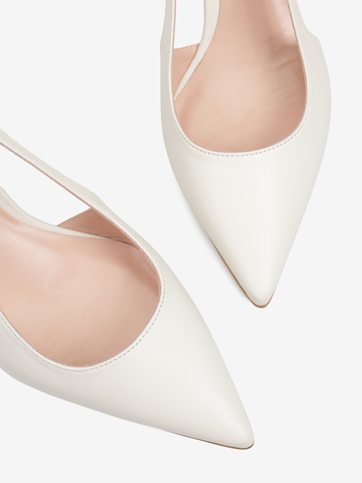 KREMOWE SZPILKI HEGO'S MILANO