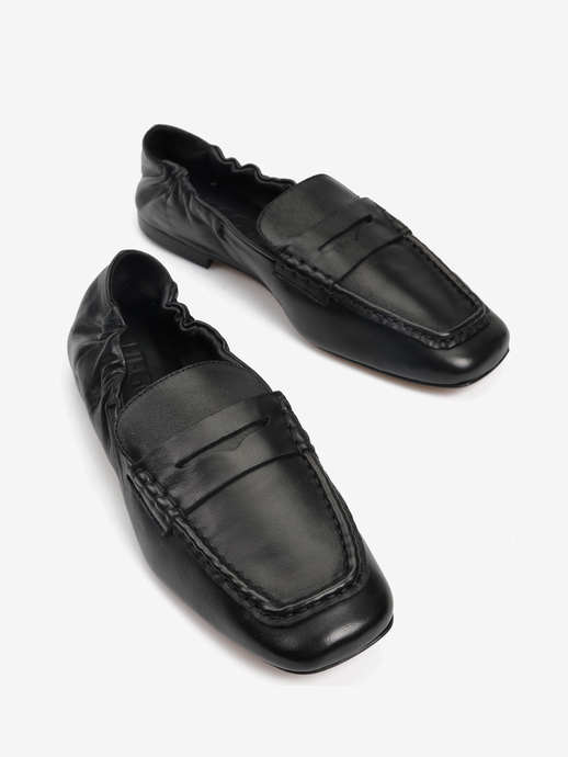 MOKASYNY HEGO'S Milano MB-VIOLET NAPPA NERO