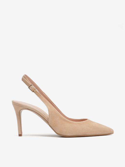 SZPILKI HEGO'S Milano S181 CAMOSCIO LEGNO