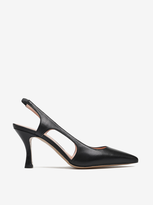 SZPILKI HEGO'S Milano S260 NAPPA NERO