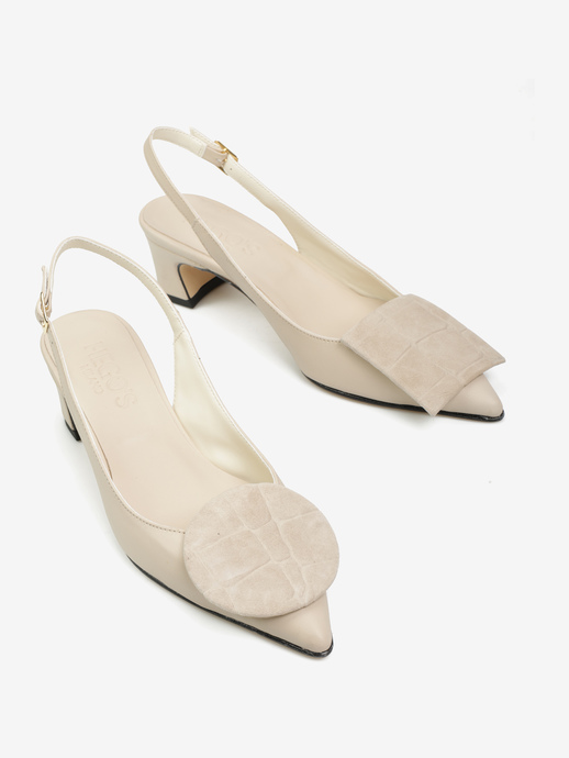 CZÓŁENKA HEGO'S Milano 2064 NAPPA ICE