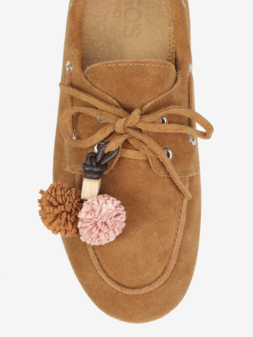 MOKASYNY HEGO'S Milano F25505-6 SUEDE TAN