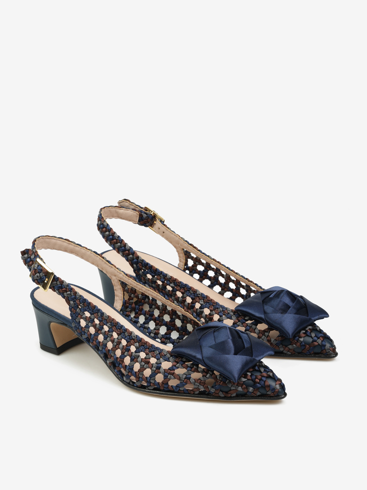 CZÓŁENKA HEGO'S Milano 2068 INTRECCIO MULTI BLU