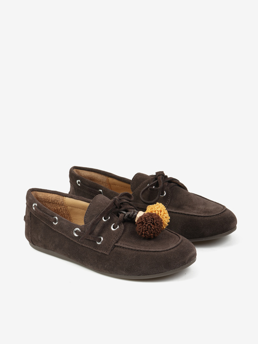 MOKASYNY HEGO'S Milano F25505-6 SUEDE BROWN