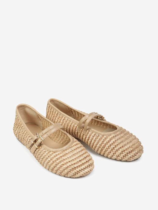 BALERINY HEGO'S Milano F25548-22 WEAVE NUDE