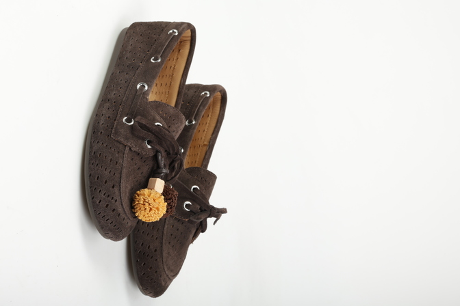 MOKASYNY HEGO'S Milano F25505-10 SUEDE BROWN