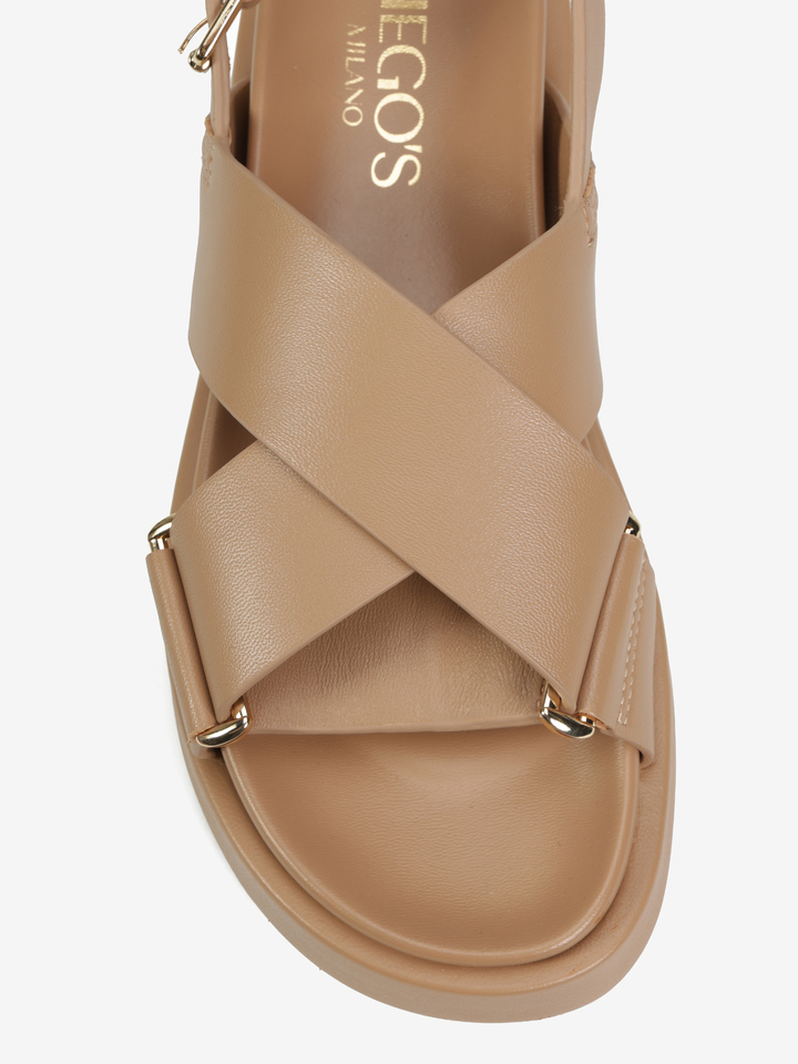 SKÓRZANE SANDAŁY HEGO'S Milano