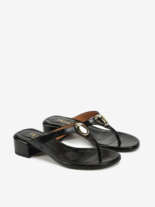 SANDAŁY HEGO'S Milano 26050-332A GRETA NEGRO