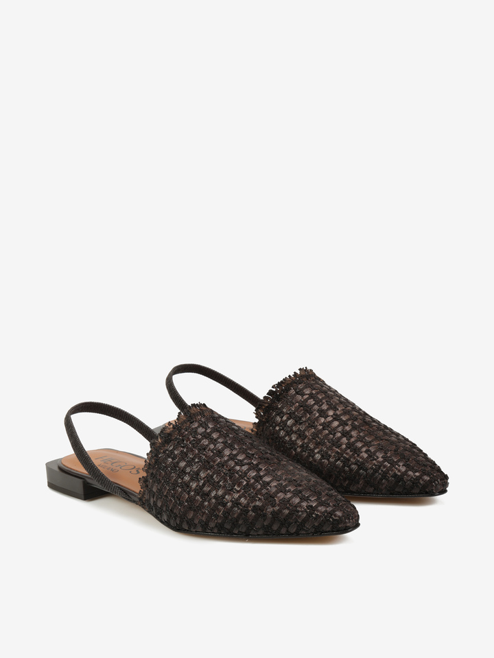 BALERINY Z ODKRYTĄ PIĘTĄ  HEGO'S Milano