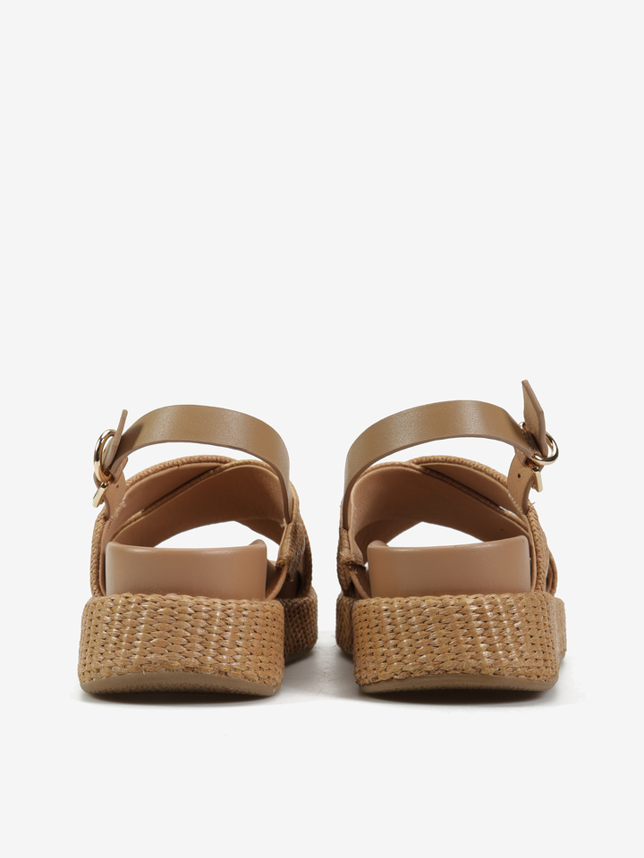 SANDAŁY Z RAFII HEGO'S Milano