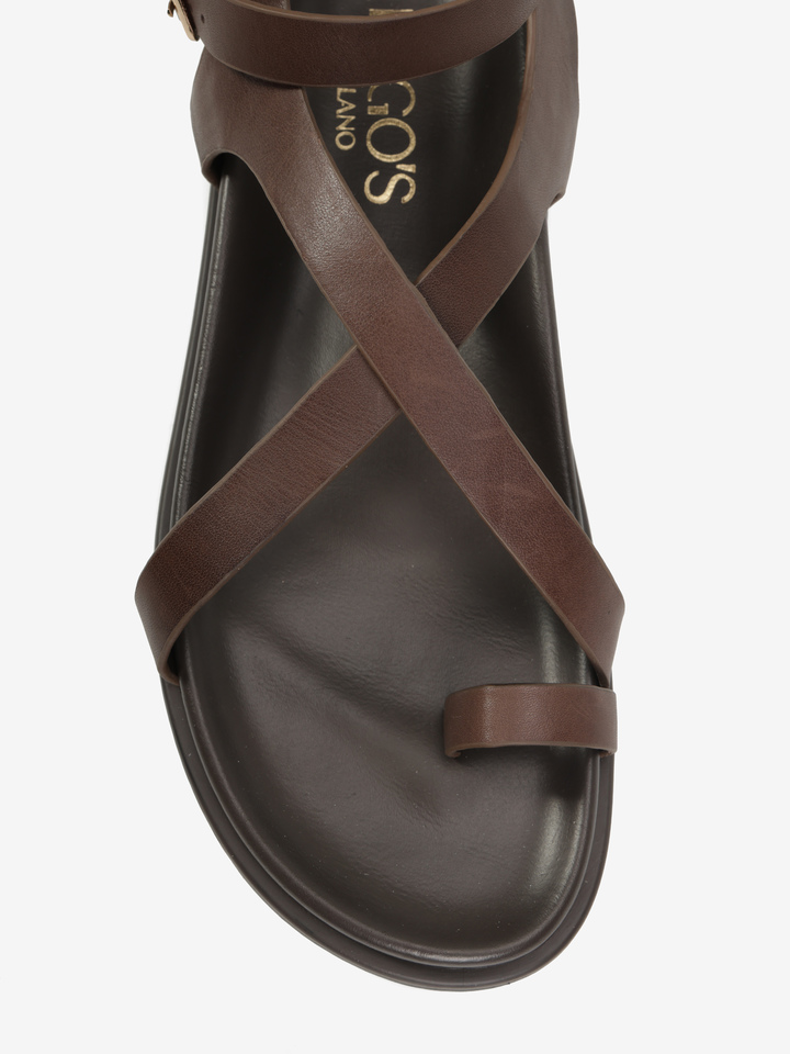 SKÓRZANE SANDAŁY HEGO'S Milano