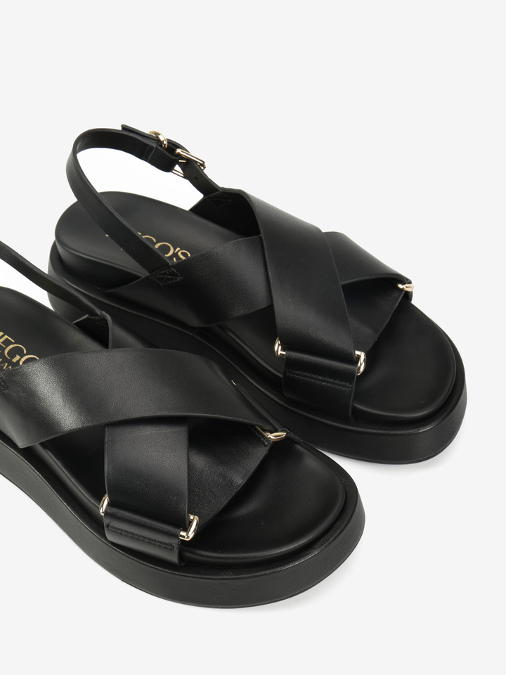 SKÓRZANE SANDAŁY HEGO'S Milano