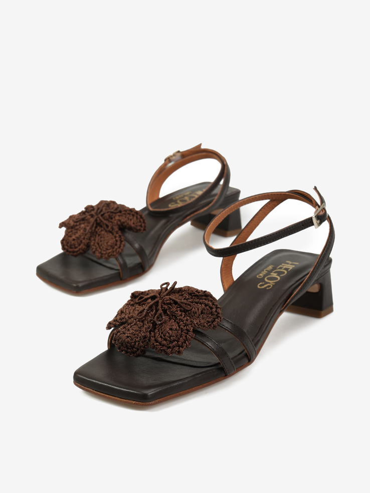 SANDAŁY HEGO'S Milano 26031-253X NEXT BROWN