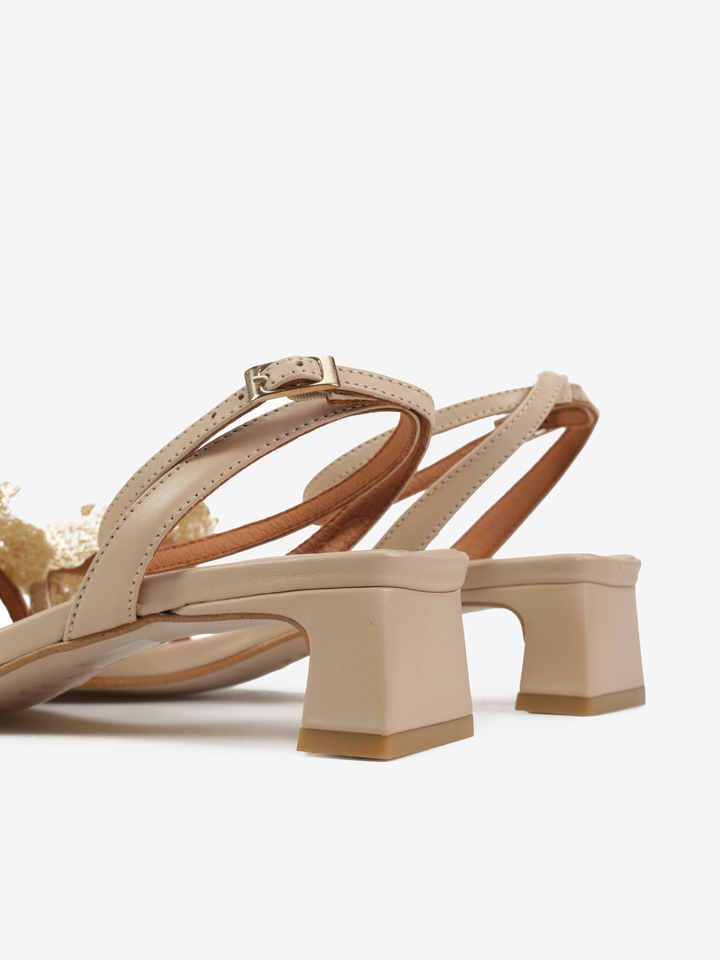 SANDAŁY Z KWIATEM HEGO'S Milano