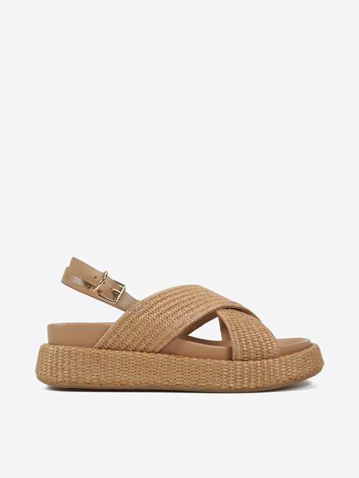 SANDAŁY HEGO'S Milano NV09-10-40 WEAVE TAN