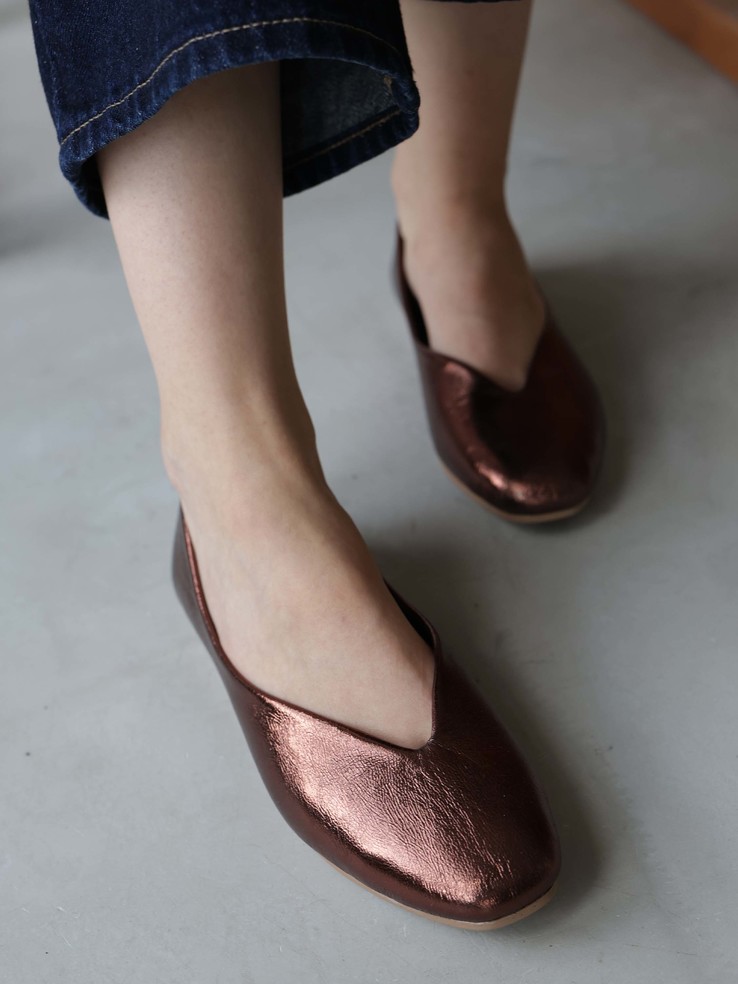 BALERINY HEGO'S MILANO 1921 LAMINATO BRONZO