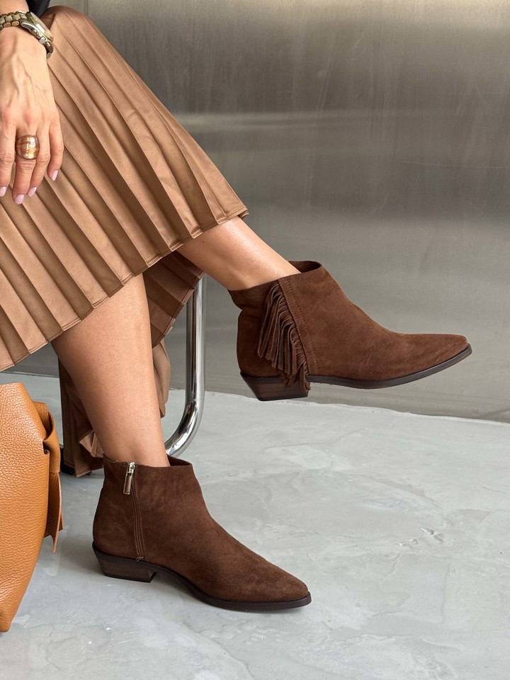 BRĄZOWE KOWBOJKI HEGO'S MILANO