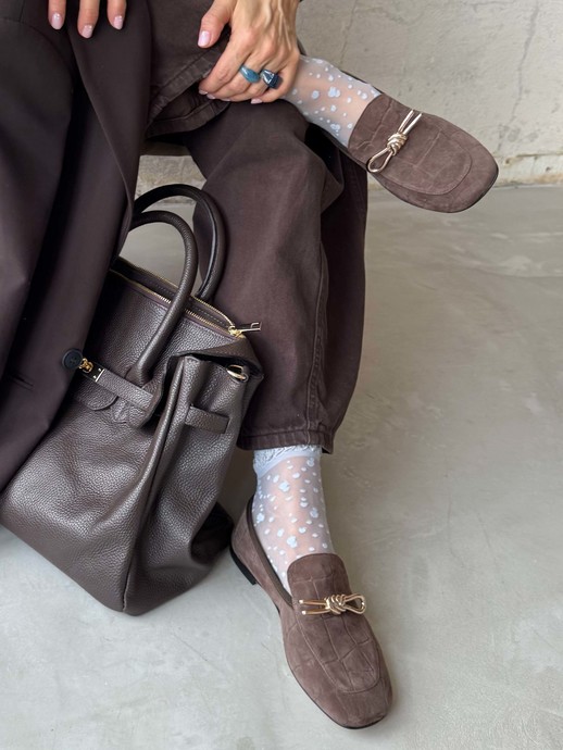 MOKASYNY HEGO'S MILANO 2086 COCCO CHOKO