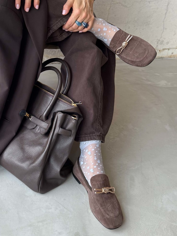 MOKASYNY HEGO'S MILANO 2086 COCCO CHOKO