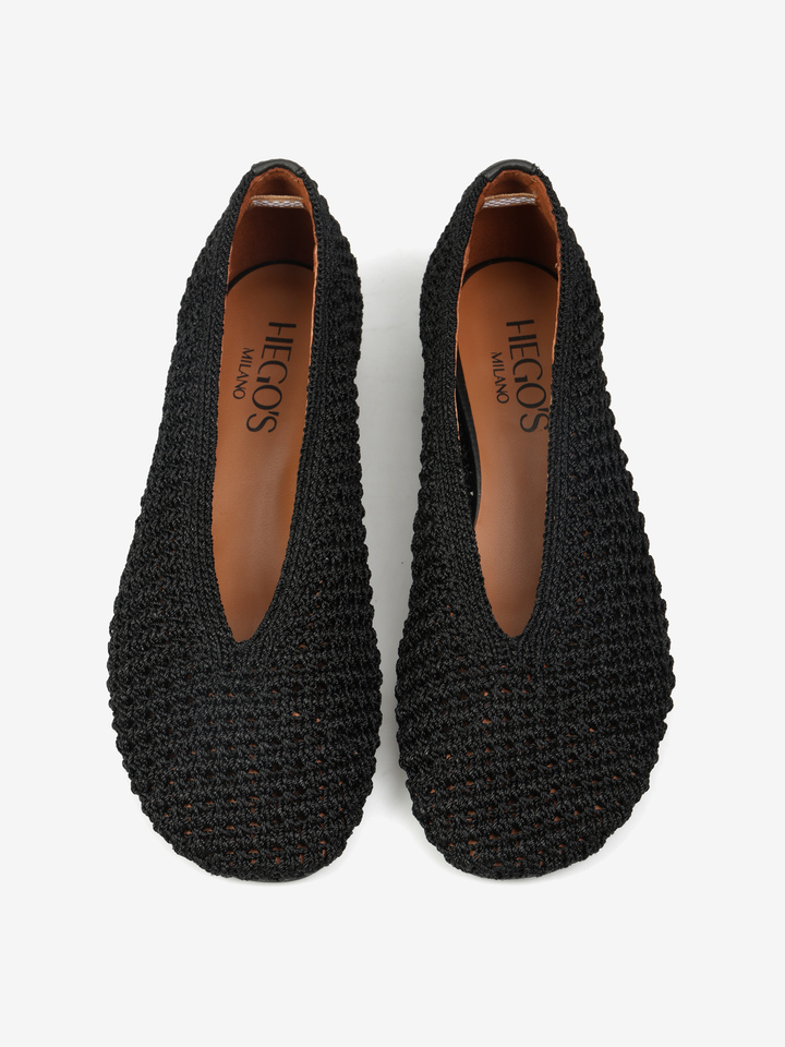 AŻUROWE BALERINY  HEGO'S Milano