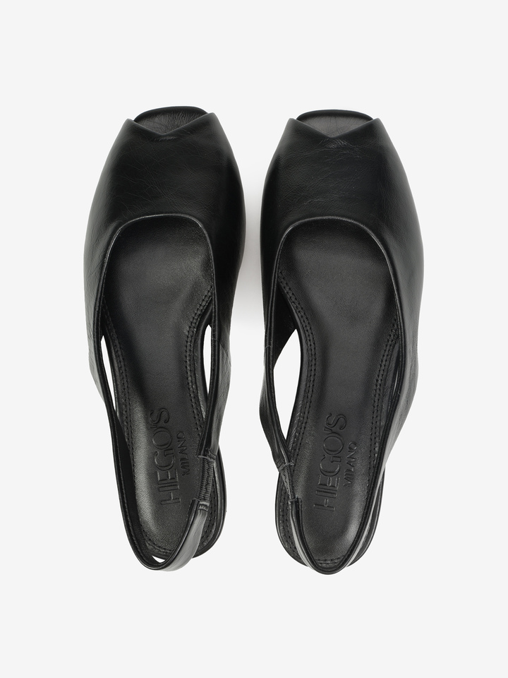 BALERINY Z ODKRYTYMI PALCAMI HEGO'S Milano