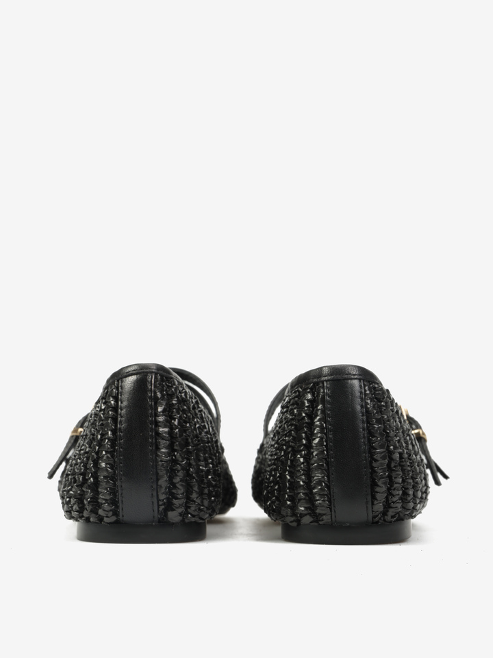 CZARNE BALERINY  HEGO'S Milano