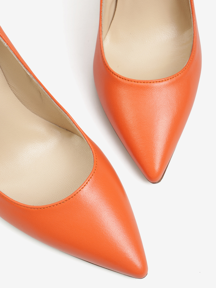 POMARAŃCZOWA SZPILKI HEGO'S Milano