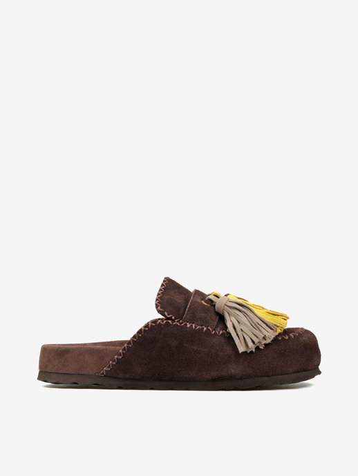 KLAPKI HEGO'S Milano IRIS-C12 SUEDE T.MORO