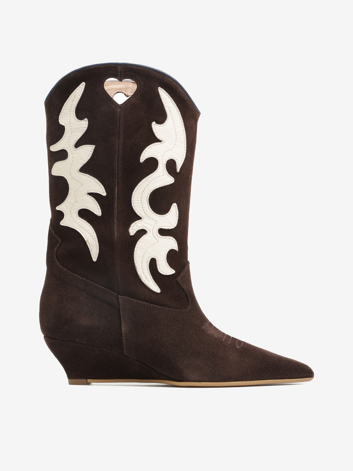 BRĄZOWE KOWBOJKI HEGO'S Milano